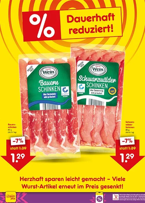 Preissenkung auf Dauer