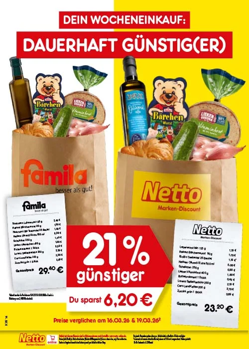 Preisvergleich Familia