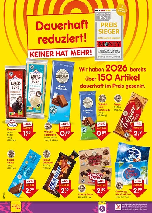 Preissenkung auf Dauer