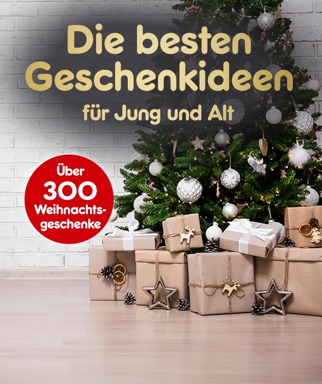 Die besten Geschenkideen für Jung und Alt. Über 300 Weihnachtsgeschenke.