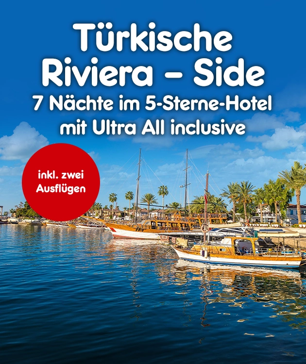T&uuml;rkische Riviera mit Vollpension bei Netto Reisen