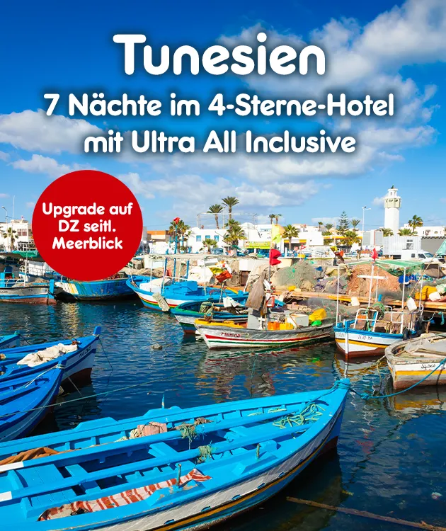 7 N&auml;chte im 4-Sterne-Hotel mit Ultra All Inclusive