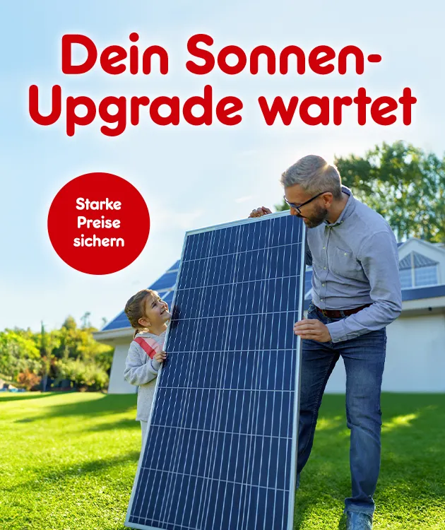 Dein Sonnenupgrade wartet auf dich mit starken Preisen und Artikeln wie Solarkraftwerke bei Netto Online