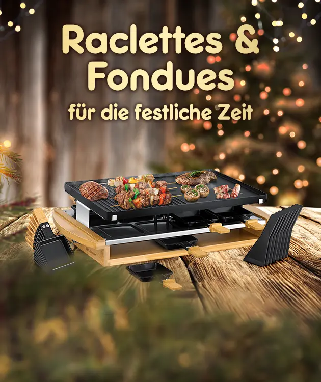 Raclettes und Fondues zur Weihnachtszeit bei Netto Markendiscount