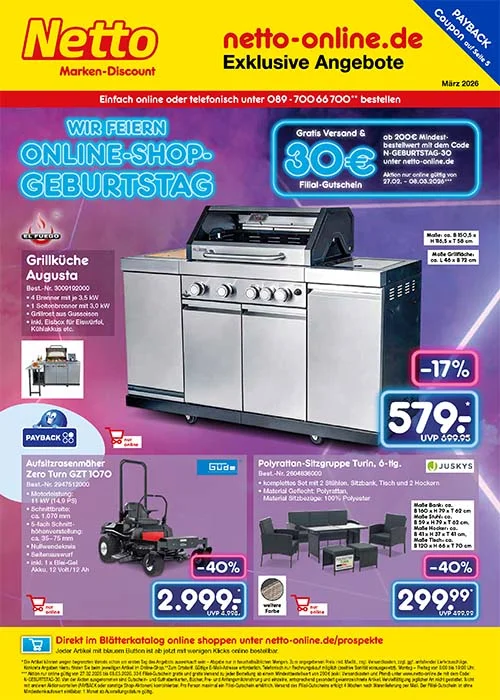 Online-Angebote März