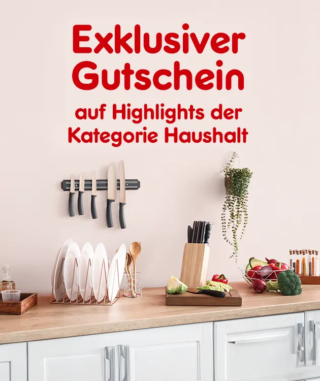 Exklusiver Gutschein auf Highlights der Kategorie Haushalt bei Netto Markendiscount