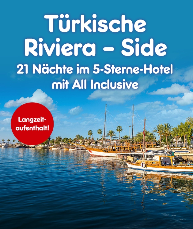 21 N&auml;chte im 5-Sterne-Hotel mit All Inclusive