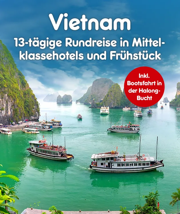 13-t&auml;gige Rundreise in Mittelklassehotels und Fr&uuml;hst&uuml;ck