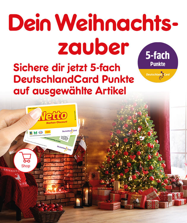 Im November 5-fach DeutschlandCard Punkte auf ausgew&auml;hlte Weihnachtsaccessoires.