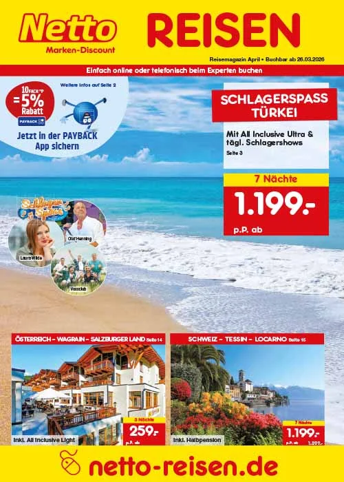 Bild zur Reise-Angebote April