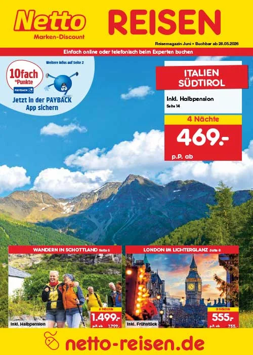 Bild zur Reise-Angebote Juni