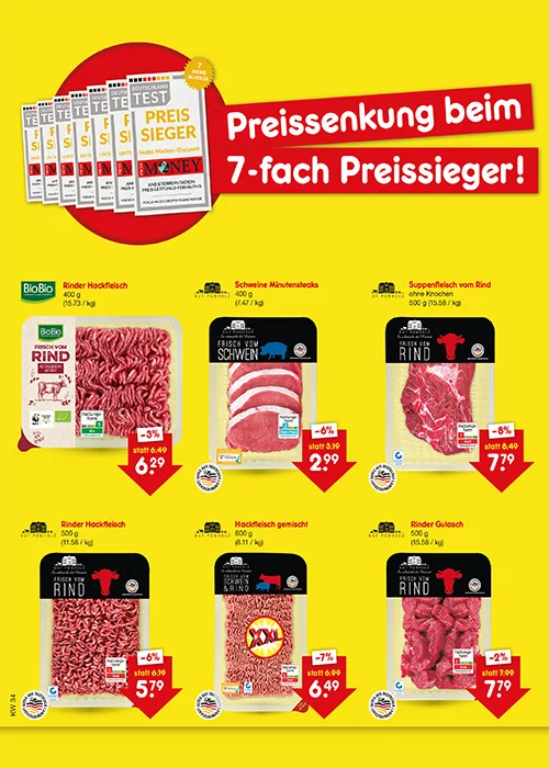 Preissenkung auf Dauer