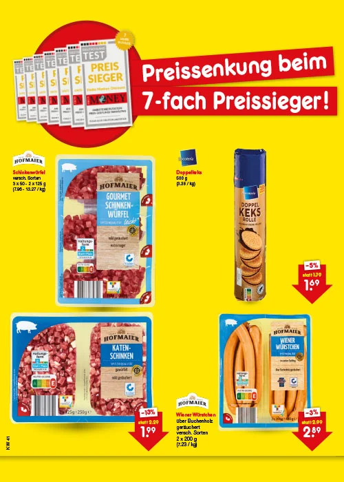 Preissenkung auf Dauer