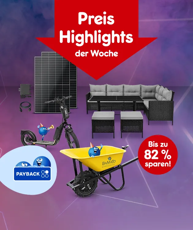 Preis Highlights der Woche. Bis zu 82 Prozent sparen bei Netto Online