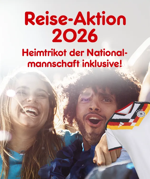 Reise Aktion 2026 - Heimtriokt der Nationalmannschaft inklusive bei Netto Markendiscount