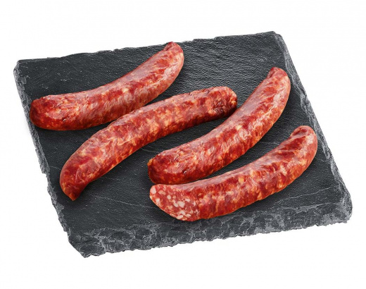 Rindfleischknacker deftig, mit Schweinefleisch