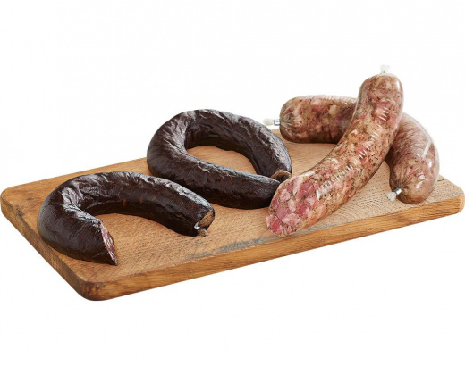 Orig. Th. Sülzwurst mit Kümmel, im Hörnchen