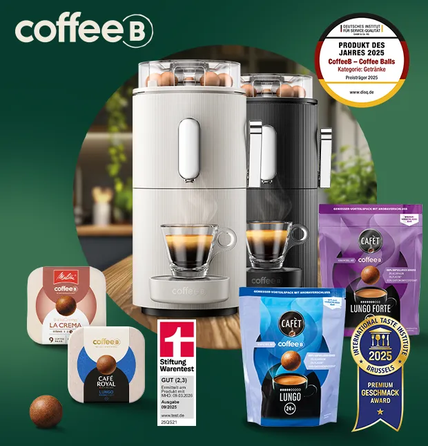CoffeeB im Online-Shop