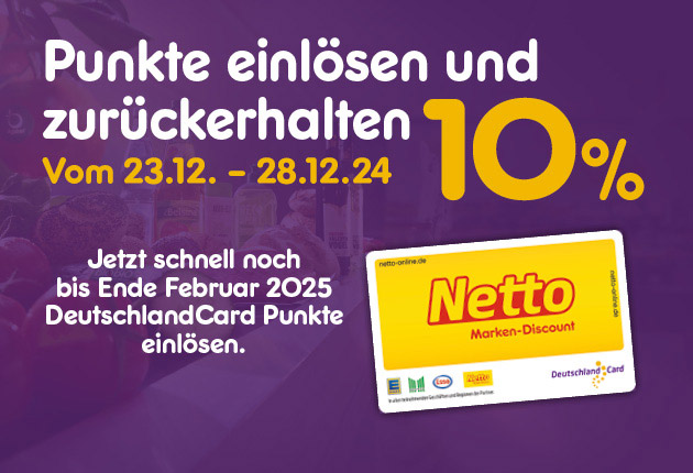 Deutschlandcard Lässt Sich Nicht Mit Netto App Verknüpfen Punkte sammeln mit der DeutschlandCard|Netto Marken-Discount