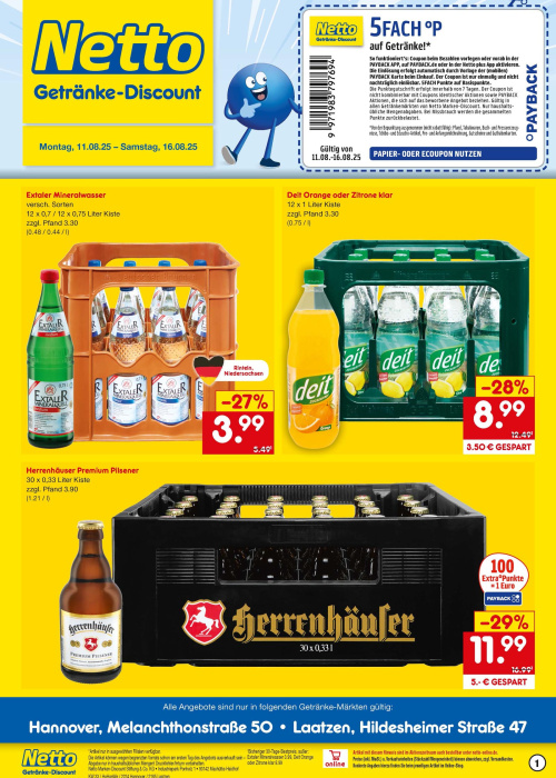 Getränkemarkt in deiner Nähe