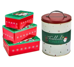 Gebäckdosen 3er Set oder Gebäckdosenturm
