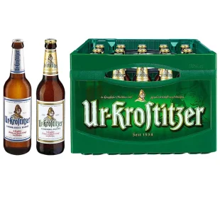 Ur-Krostitzer einherbes Pilsner oder Alkoholfrei