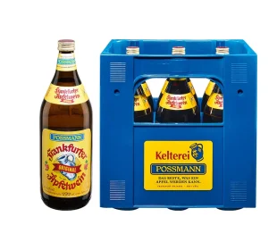 Possmann Frankfurter Apfelwein oder Frau Rauscher Apfelwein Speierling Naturtrüb