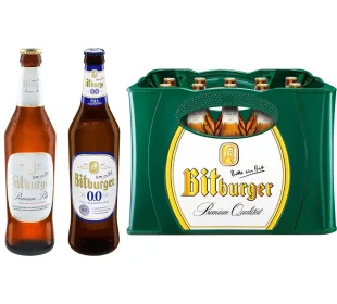 Bitburger Premium Pils oder Alkoholfrei