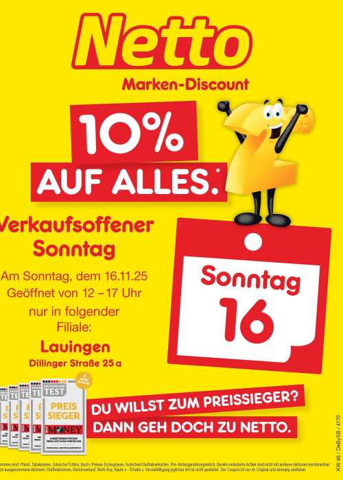 Verkaufsoffener Sonntag deiner Nähe