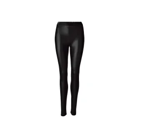 Damen Leggings in Lederoptik