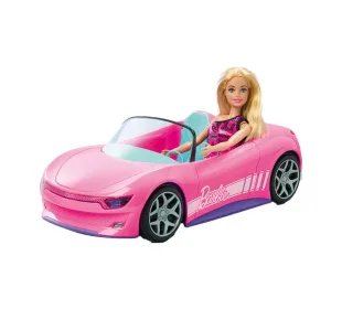 Barbie RC Fahrzeug und Barbie Puppe