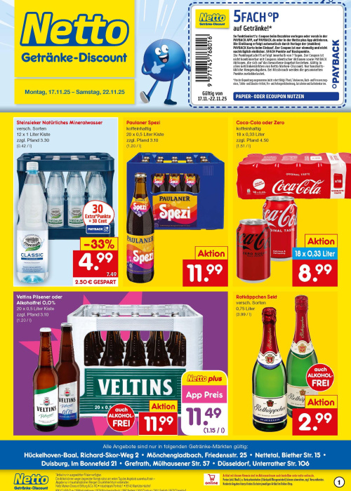 Getränkemarkt in deiner Nähe