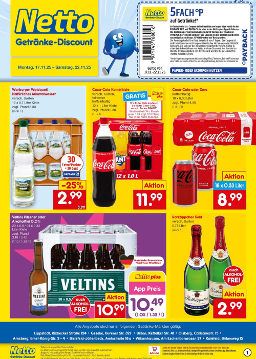 Getränkemarkt in deiner Nähe