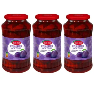 Pflaumen halbe Frucht