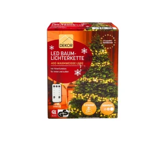 Baumlichterkette mit 400 LEDs