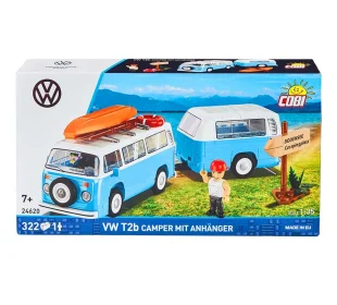 VW T2b Camper mit Anhänger