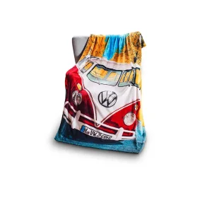 VW Bulli Fleecedecke