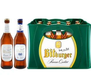 Bitburger Premium Pils oder Alkoholfrei