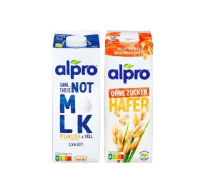Alpro Not Milk, Hafer oder Sojadrink