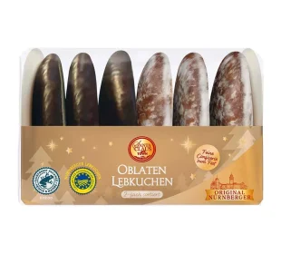 Feine Nürnberger Oblaten-Lebkuchen