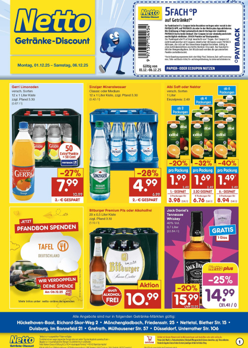 Getränkemarkt in deiner Nähe