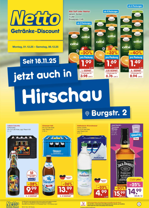 Getränkemarkt in deiner Nähe