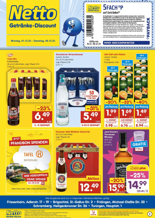 Getränkemarkt in deiner Nähe