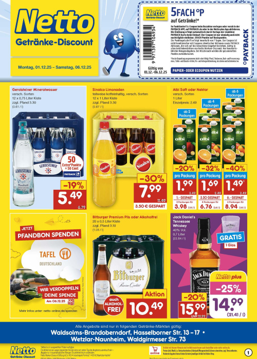 Getränkemarkt in deiner Nähe