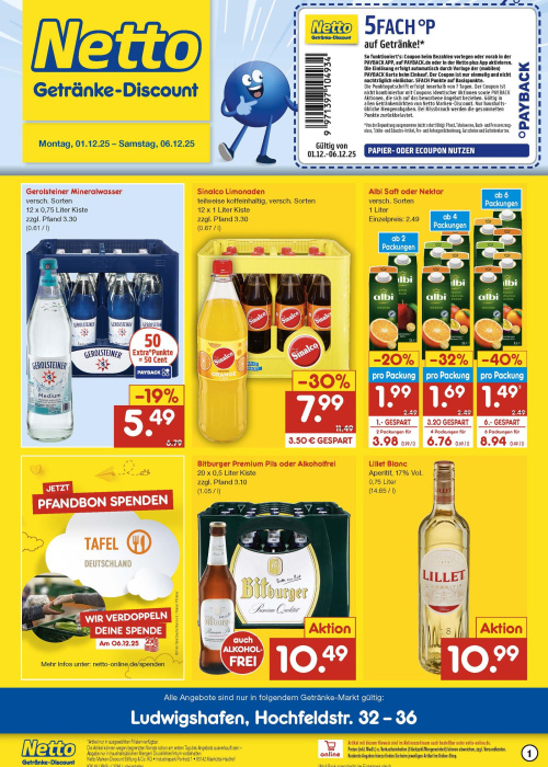 Getränkemarkt in deiner Nähe