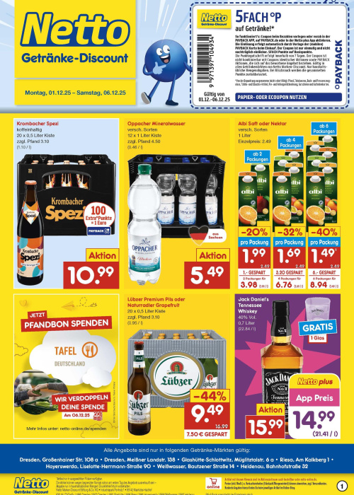 Getränkemarkt in deiner Nähe