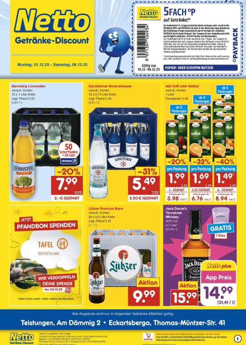 Getränkemarkt in deiner Nähe