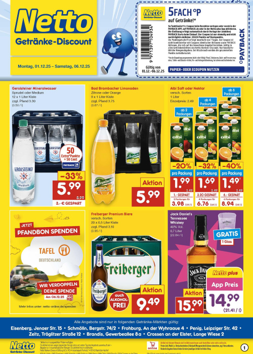 Getränkemarkt in deiner Nähe