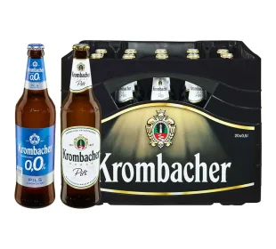 Krombacher Pils oder Alkoholfrei 0,0%
