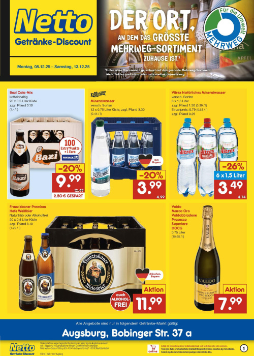 Getränkemarkt in deiner Nähe